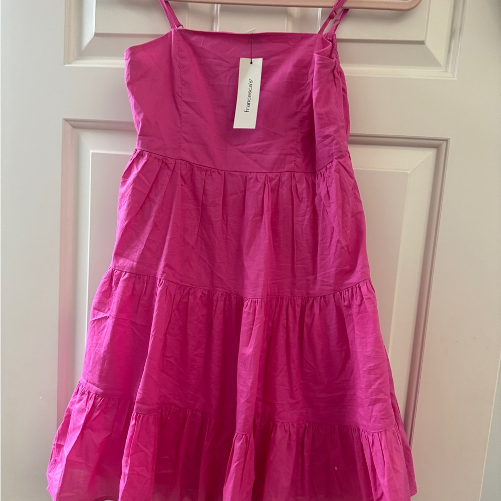 Pink Francesca’s sundress nwt